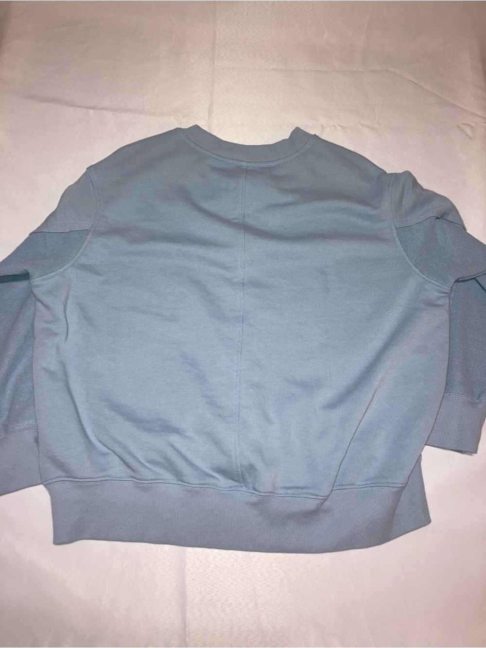 Balance Collection Women's Light Blue Crewneck Sweater - Picture 6 of 6